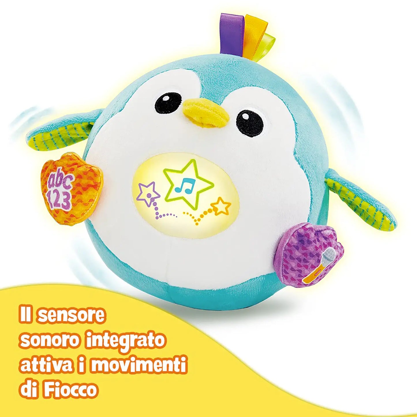 Fiocco Simpatici Rimbalzi Peluche Interattivo Sonoro Fiocco V TECH