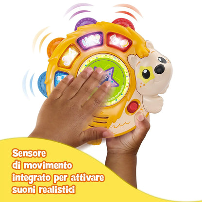 Tamburello Musicale Interattivo per Bambini Riccio Lello VTECH