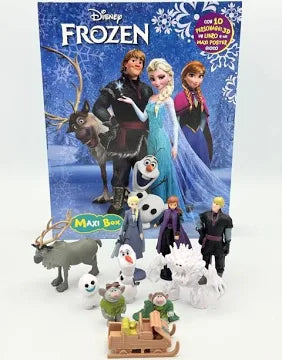 Walt Disney Frozen Maxi Box Con Maxi Poster E 10 Personaggi 3D