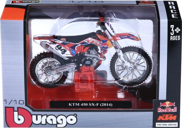Bburago Moto KTM Red Bull 1:18