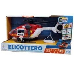H.T. Italia Elicottero Suoni e Luci 3 Colori Assortiti