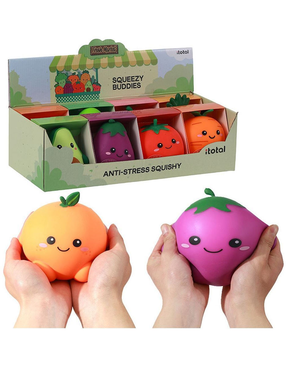 I-Total Figura Antistress Tommy Tomato Squeeze Toy