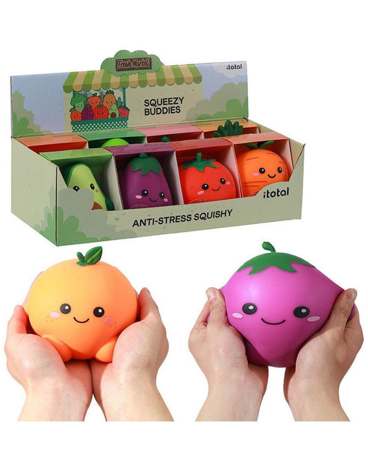 I-Total Figura Antistress Tommy Tomato Squeeze Toy