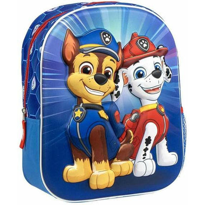 Cerdá Borsa Scuola Paw Patrol 3D Backpack 31cm Blu