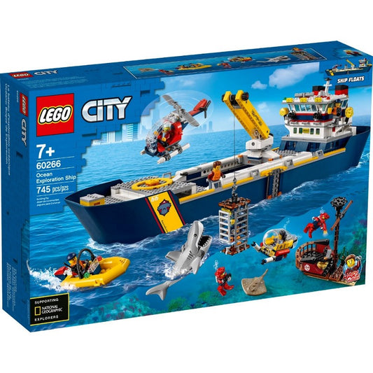 LEGO 60266 CITY Nave esplorazione oceanica