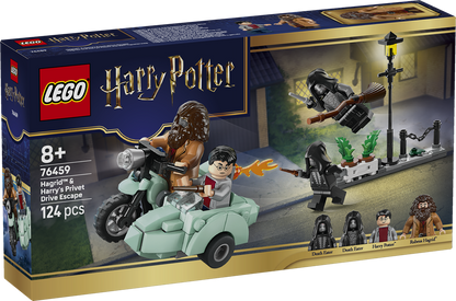 LEGO Harry Potter 76459. Fuga da Privet Drive di Hagrid