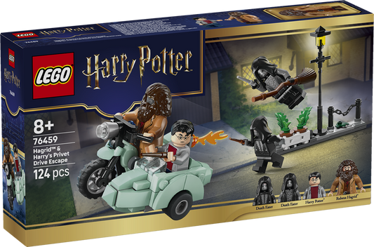 LEGO Harry Potter 76459. Fuga da Privet Drive di Hagrid