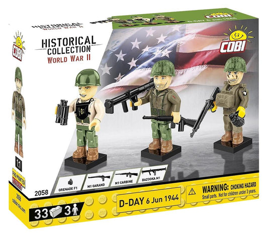 COBI HISTORICAL COLLECTION WWII D-DAY 6 JUN 1944 2058