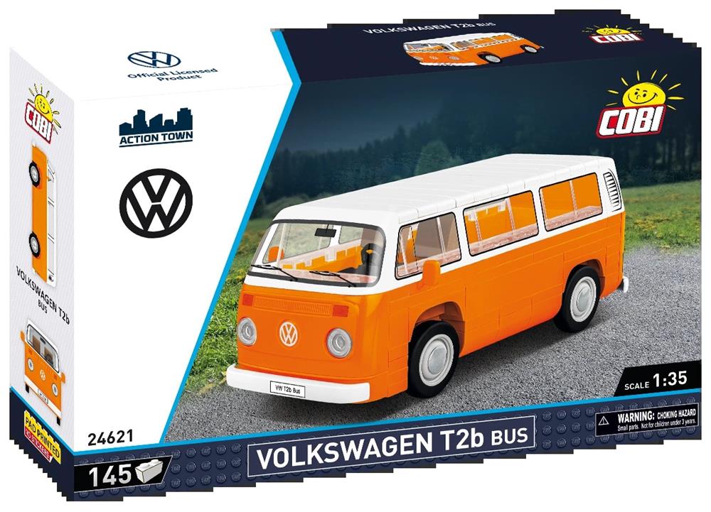 COBI 154 Pcs Volkswagen COBI CARS VOLKSWAGEN T2B BUS 24621
