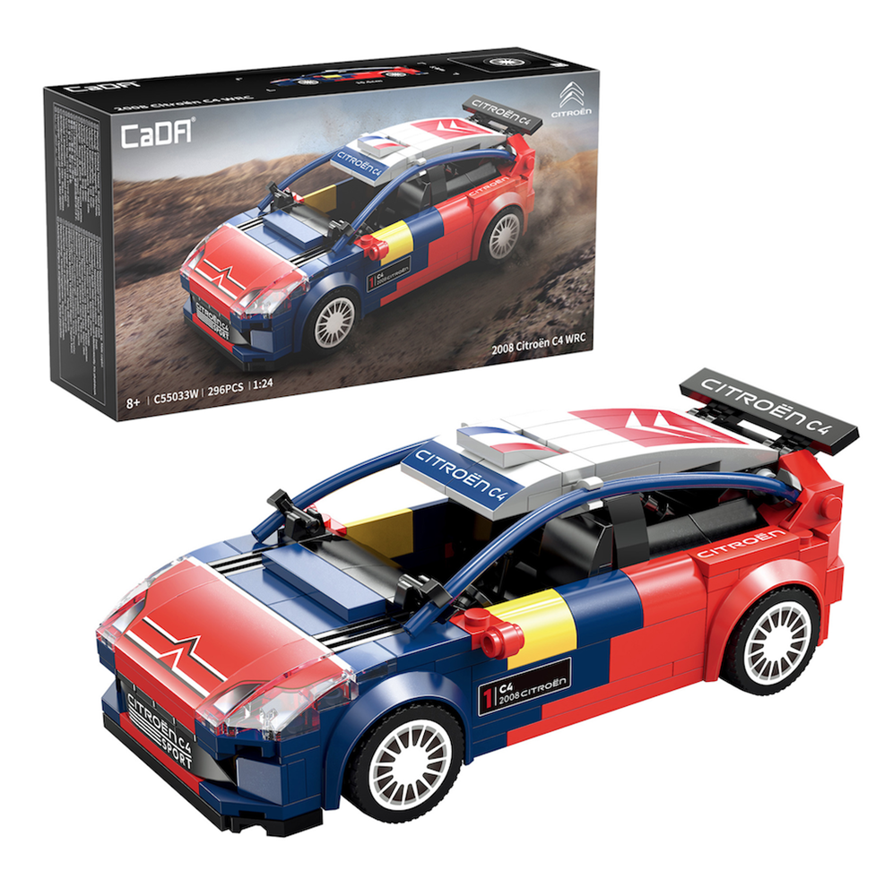 CaDA Citroën C4 WRC C55033W - Modello 1:24 da 296 Pezzi