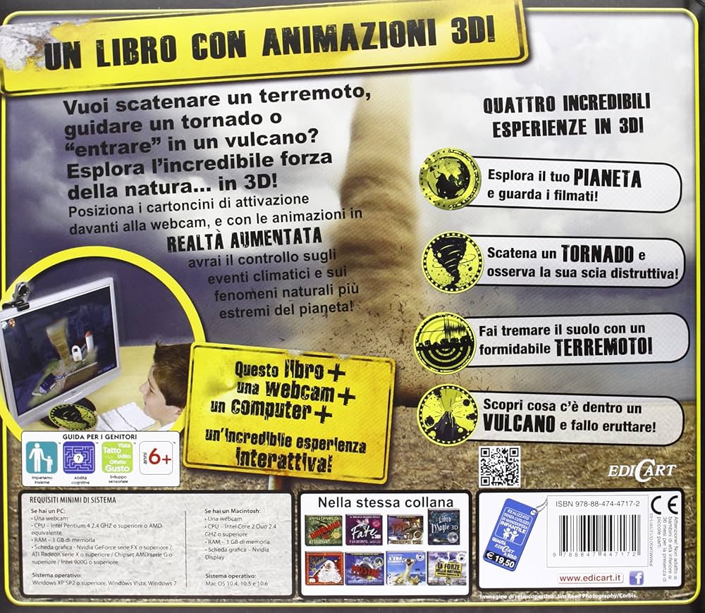 Edicart - Le Forze Della Natura. Libro 3D. Ediz. Illustrata