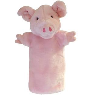 The Puppet Company Pig Hand Puppet Manica Lunga 38 cm