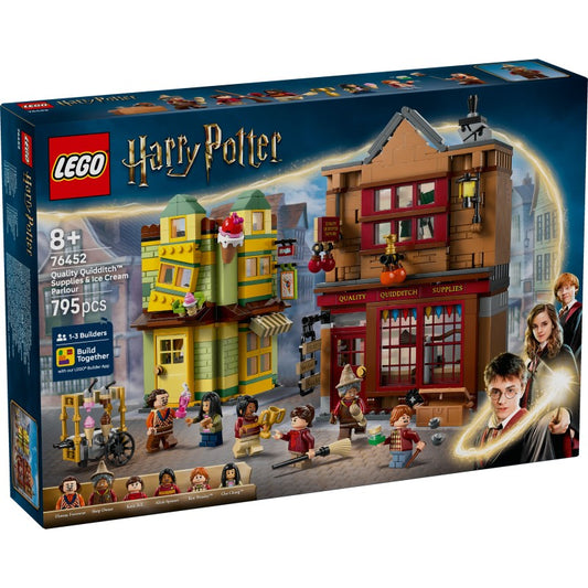 Accessori di Prima Qualità per il Quidditch e Gelateria - Lego Harry Potter 76452