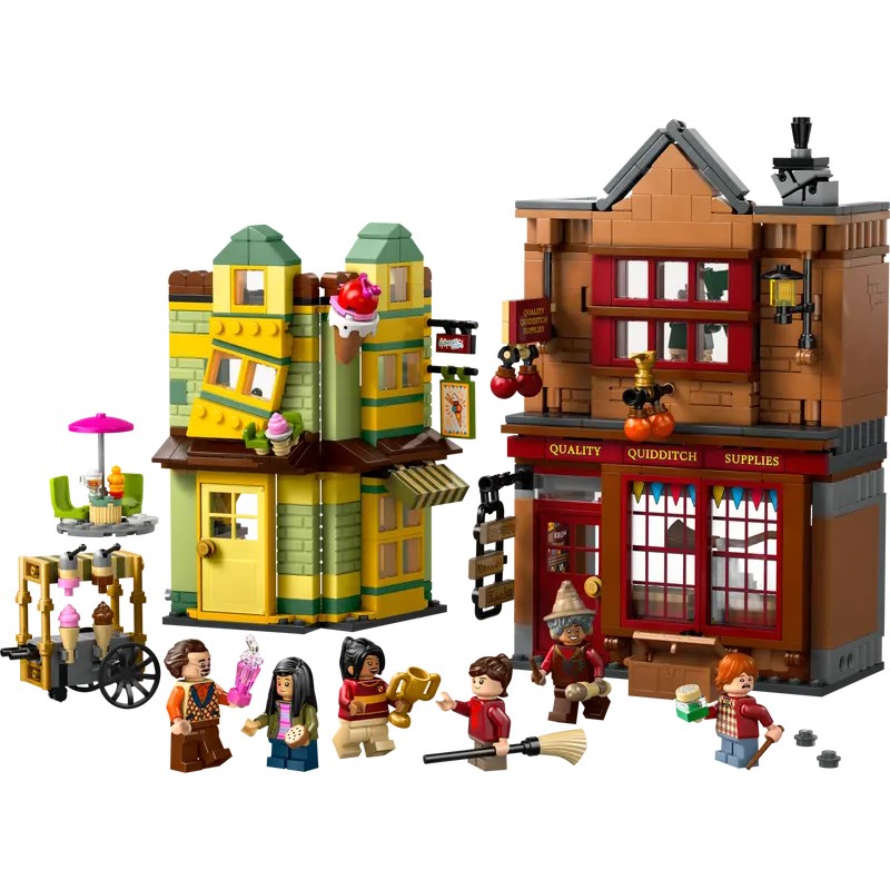 Accessori di Prima Qualità per il Quidditch e Gelateria - Lego Harry Potter 76452