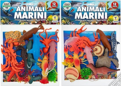 Teorema Geo Nature - Animali Marini 12 Pezzi Con Mappa