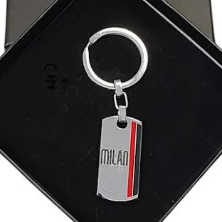 Seven Portachiavi Ac Milan Bijoux In Acciaio