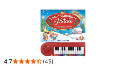 Dami Editore - Il Libro Pianoforte Di Natale Con 8 Canzoncine