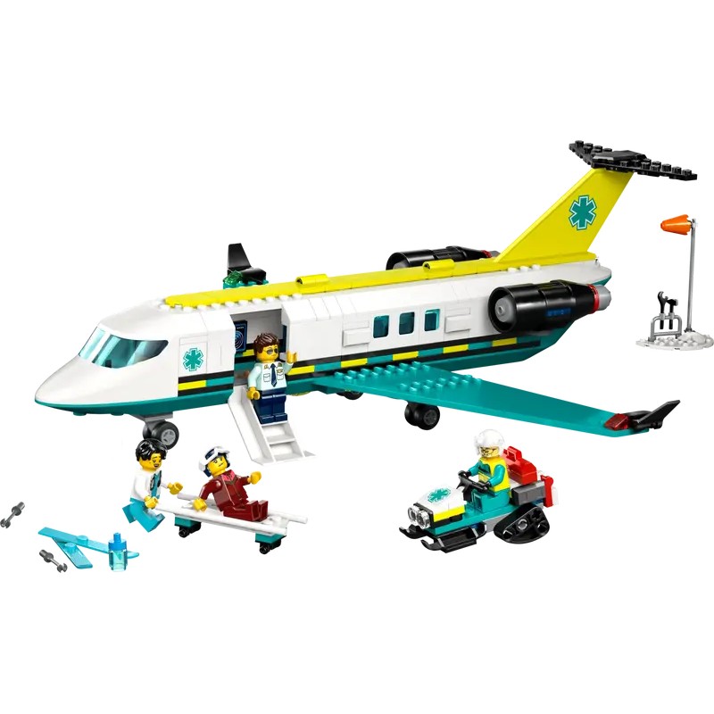Aereo ambulanza di emergenza - Lego City 60465