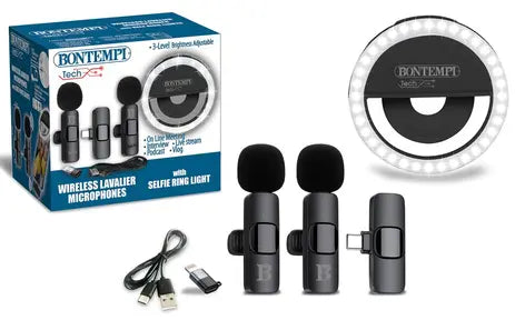 Bontempi 2 Microfoni Wireless Lavalier