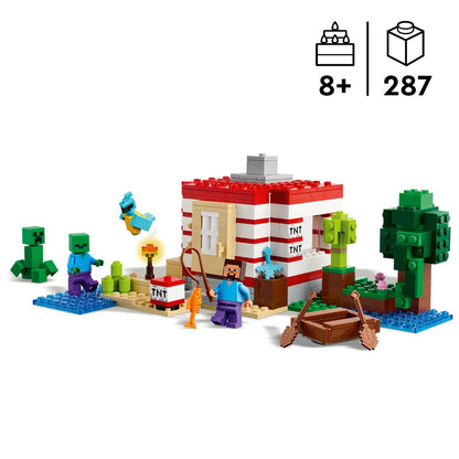LEGO Minecraft 21275 – Casa nella giungla esplosiva