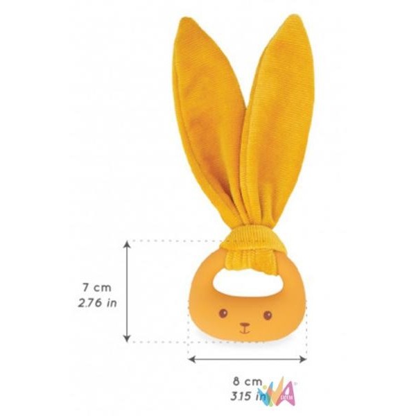 Kaloo Lapinoo - Anello da dentizione (Ocre).