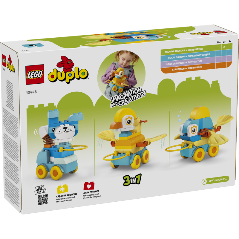 Lego 10448 Animali Su Ruote 3 In 1