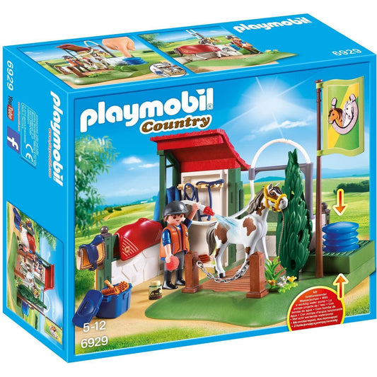 AREA DI CURA DEI CAVALLI PLAYMOBIL 