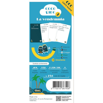 Asmodee - Gioco da Tavolo, Coco Rido 2 La Vendemmia Nuova versione