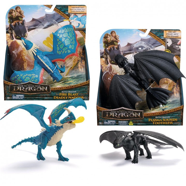 SPINMASTER Dragons Draghi Deluxe Ass.To 1 personaggio a scelta