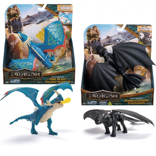 SPINMASTER Dragons Draghi Deluxe Ass.To 1 personaggio a scelta