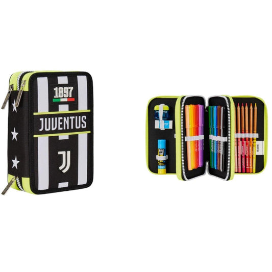 Astuccio 3 Zip Juventus Win Is SEVEN 