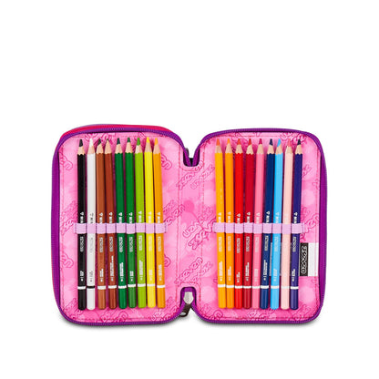 Astuccio  3 Zip Seven Buzzy Note Girl 300102630-406