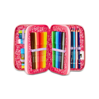 Astuccio 3 Zip Sj Gang gatto Led