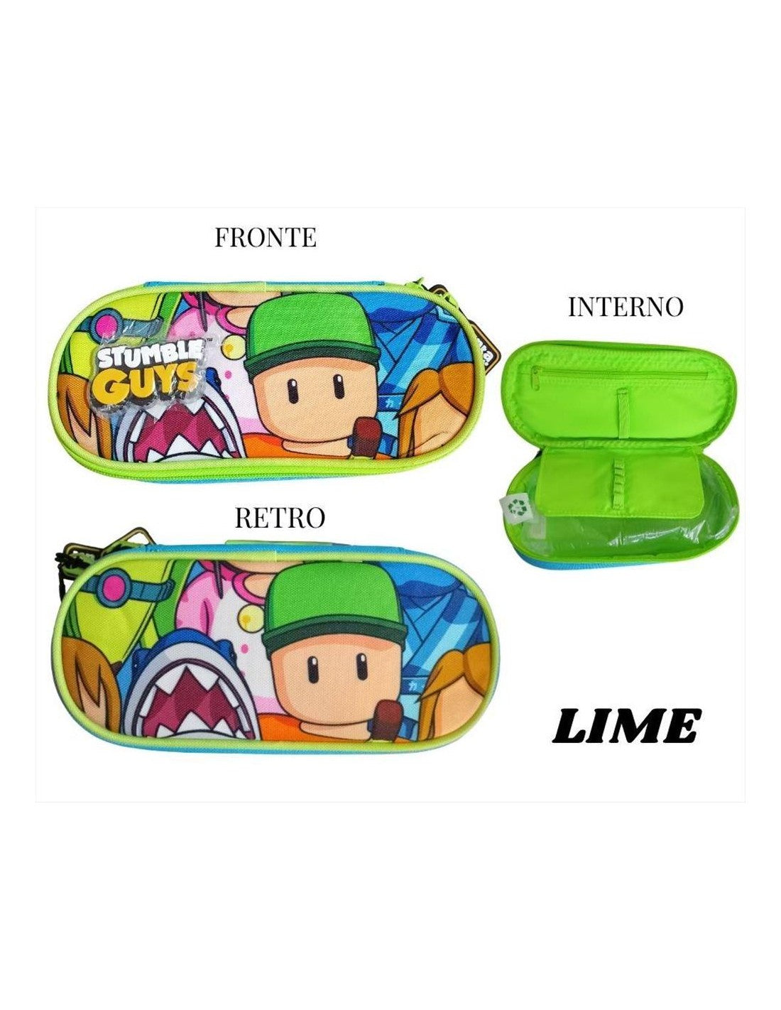 Astuccio Stumble Guys Tinta Unita 2089