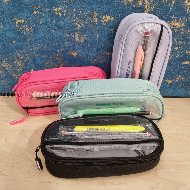 Bustina Oval – Tinta Unita Excellent – con tasca con accessori inclusi