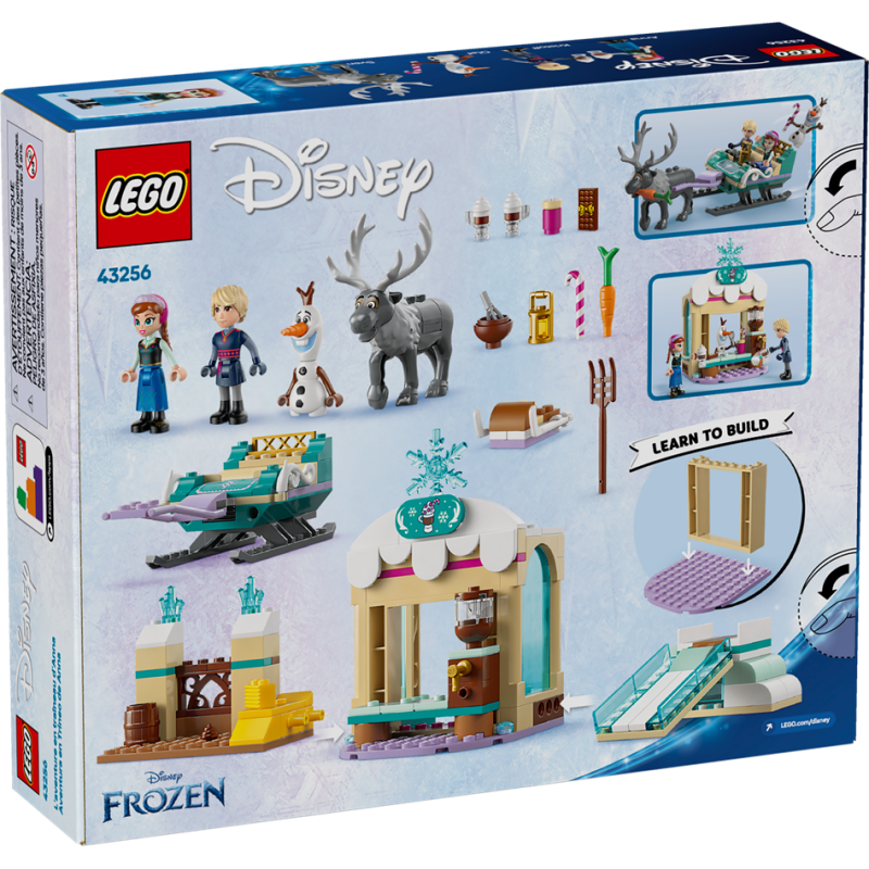 Avventura sulla slitta di Anna - Lego Disney 43256