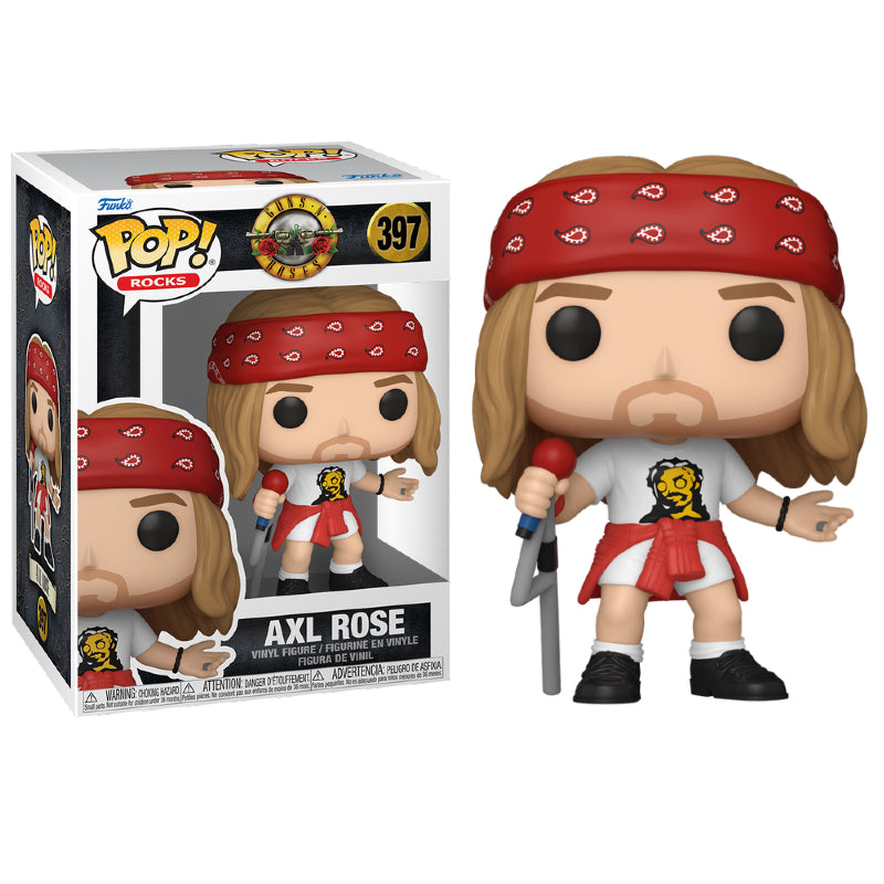 Funko Pop Rocks Guns N' Roses Axl Rose - 0889698930901