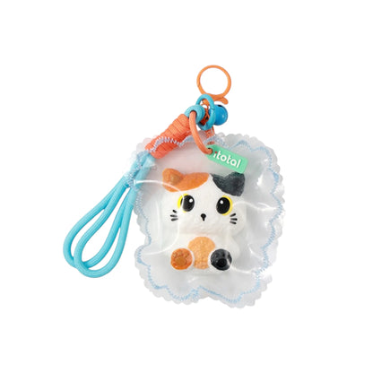 Itotal Portachiavi Jellypop Grey Cat