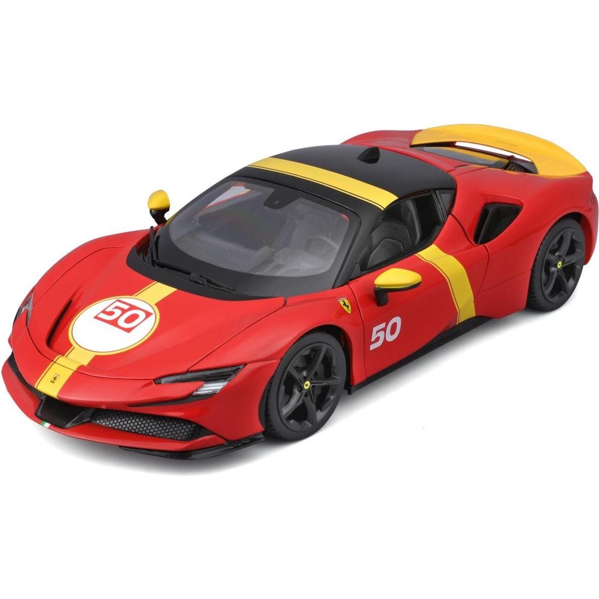 Bburago Ferrari SF90 Stradale Assetto Fiorano Modellino 1:18