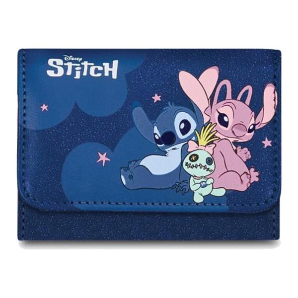 Seven Portafoglio Intelligente Lilo & Stitch Occhi Stellati