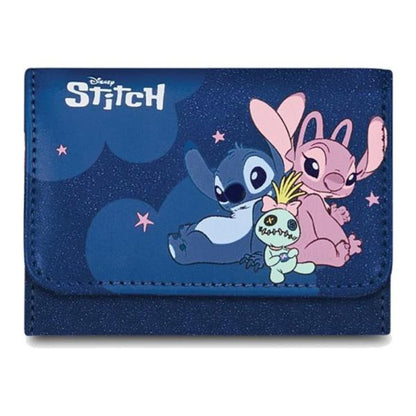Seven Portafoglio Intelligente Lilo & Stitch Occhi Stellati