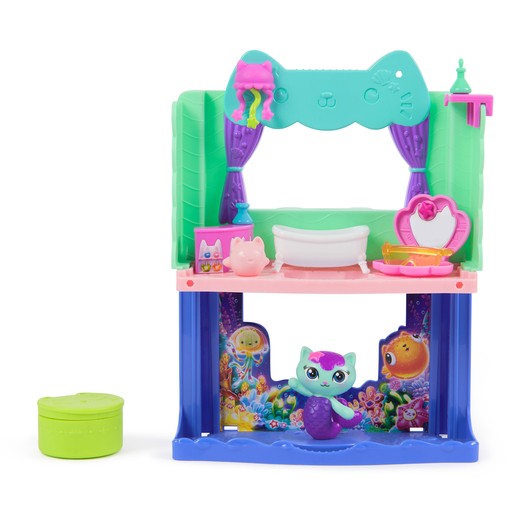 Spin Master Gabby's Dollhouse Movie - Playset Spa Bagno Con Figura