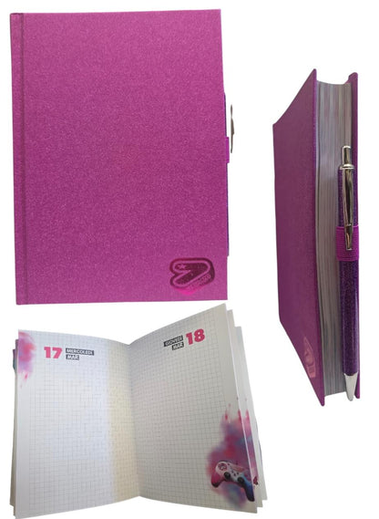 Diario Std 12m Datato Brillante #R Seven The Double Cartotec 500102607-000