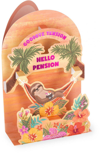 Legami Pop-Up Greeting Card - Sloth
