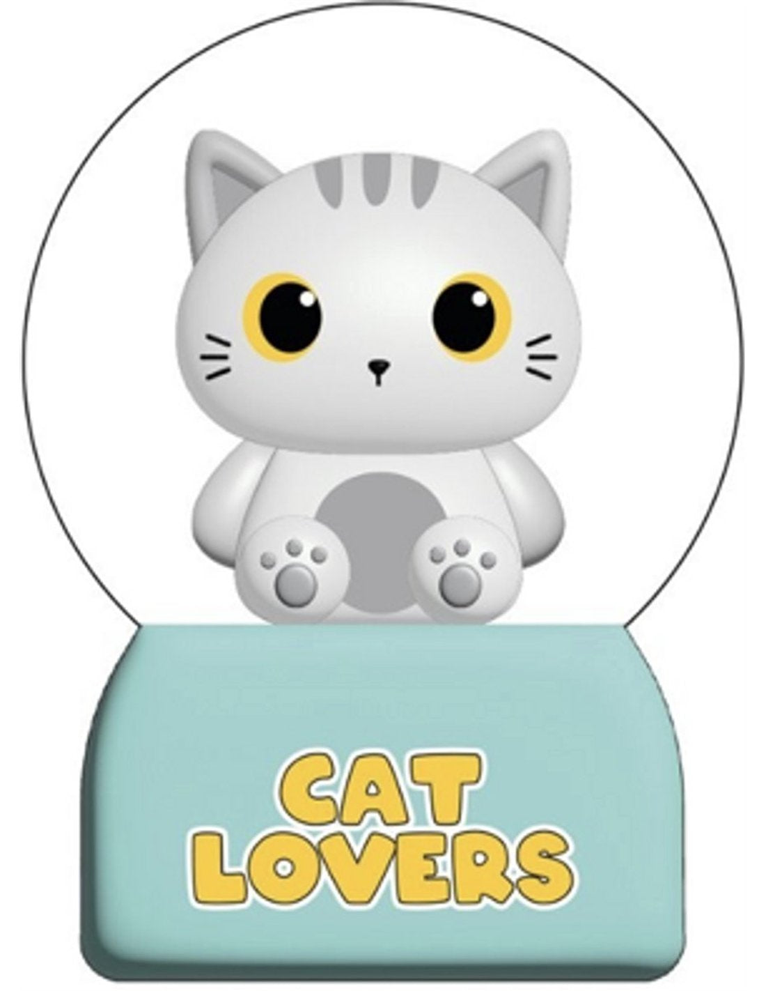 iTotal Snow Globe White Cat XL3188
