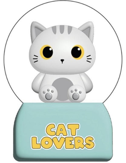 iTotal Snow Globe White Cat XL3188