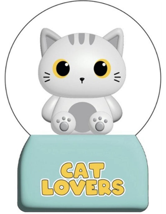 iTotal Snow Globe White Cat XL3188