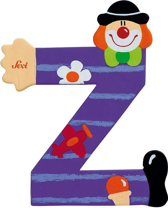 Lettera Z In Legno - Giocattolo Educativo