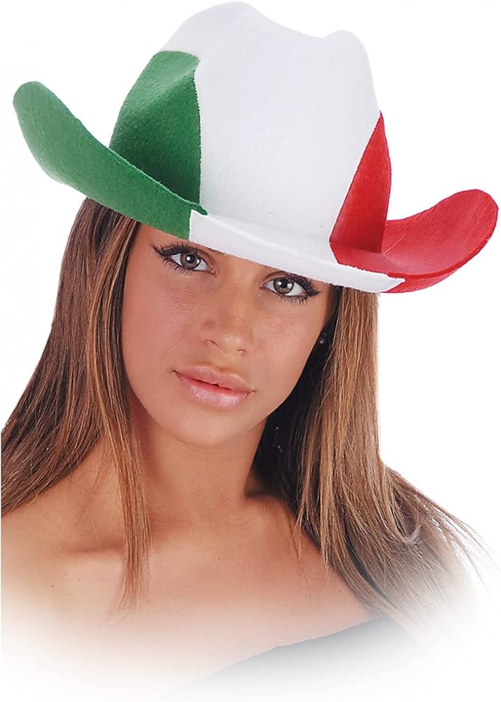 Cappello Cowboy Bandiera Italia - Giocattolo