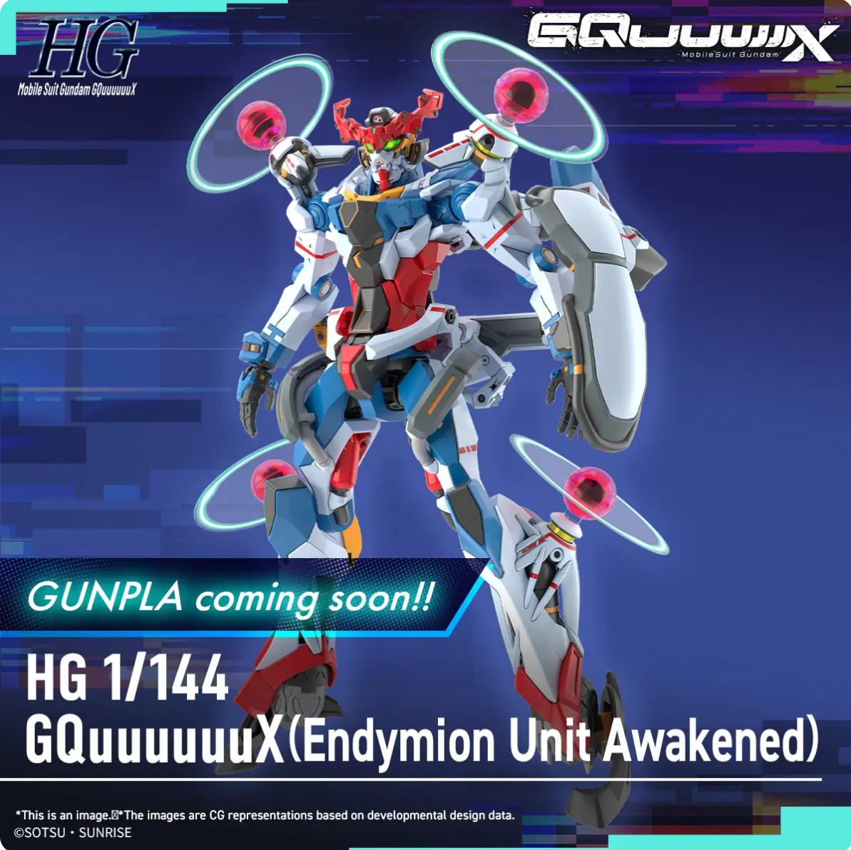 Gundam High Grade 1/144 Endymion Unit Awakened Model Kit